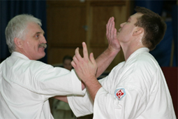 Shihan Stuart introduces Goshin-Jitsu with Sensei Brad.
