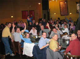 Lots of participants also attended the sayonara party.